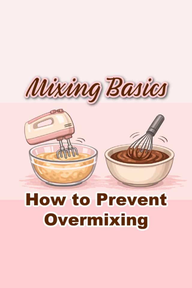 How to Avoid Overmixing (Baking 101 Guide)