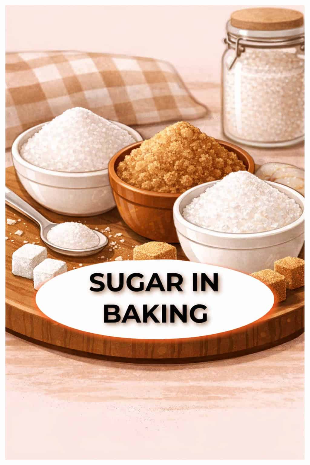 Sugar & Sweeteners in Baking: How They Affect Texture + Smart Substitutions