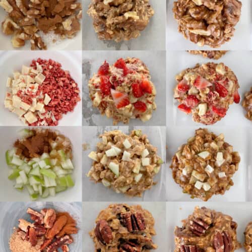 6‑Flavor Small‑Batch Banana Oat Cookies (Healthy Breakfast Cookies)