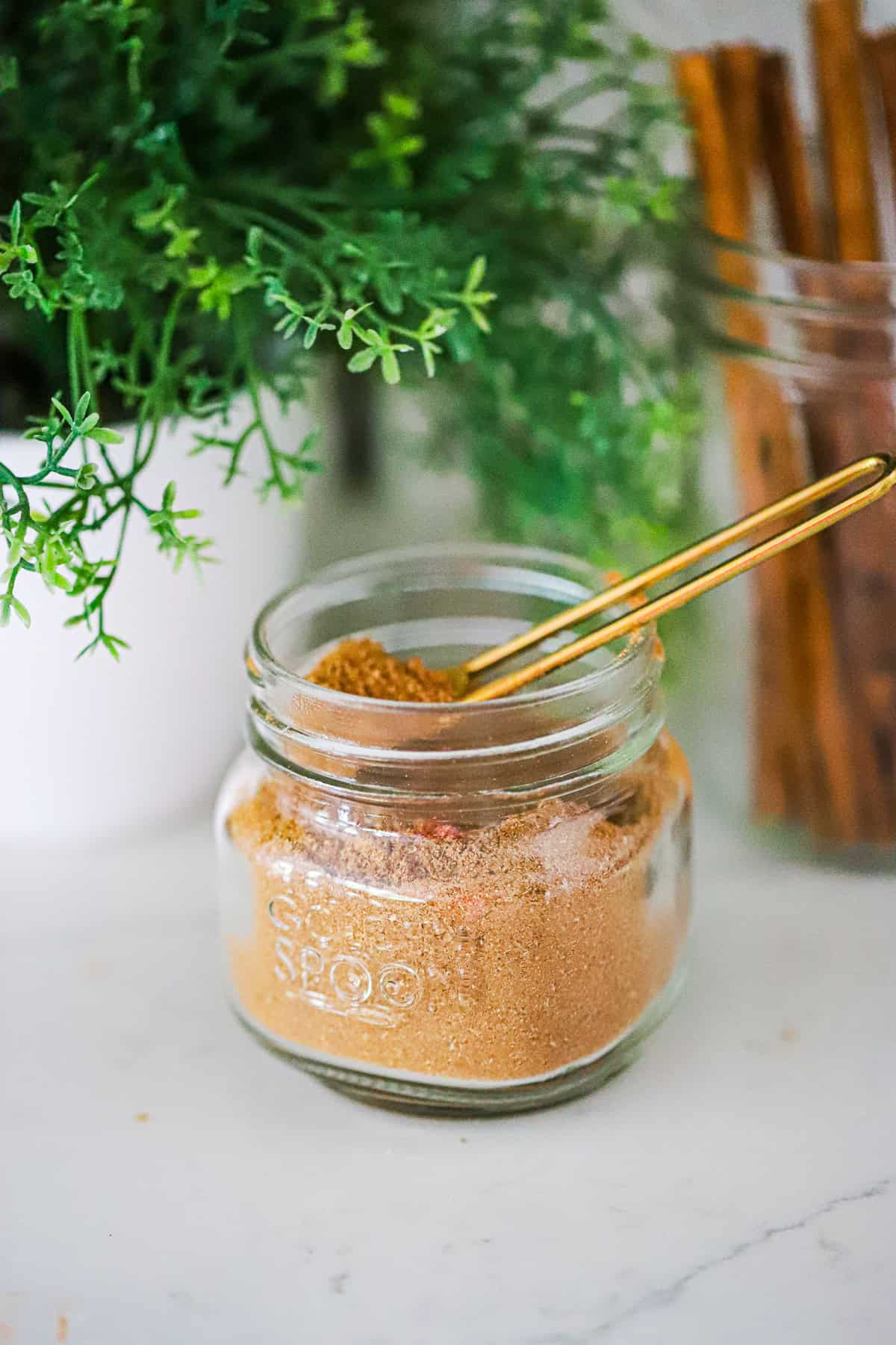 recipe for homemade Chai Spice Blend of ingredients
