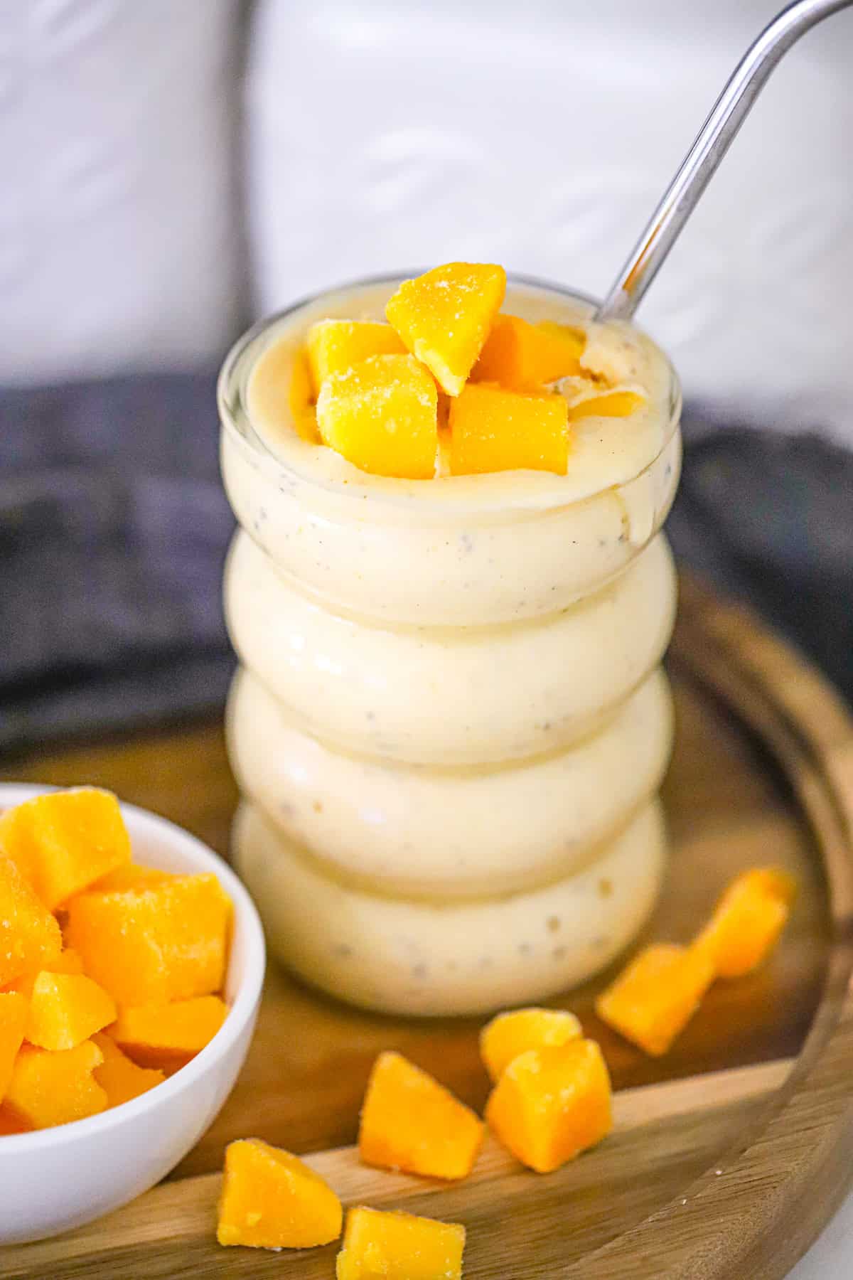 Chai Mango Protein Smoothie (High‑Protein & Fiber‑Rich)