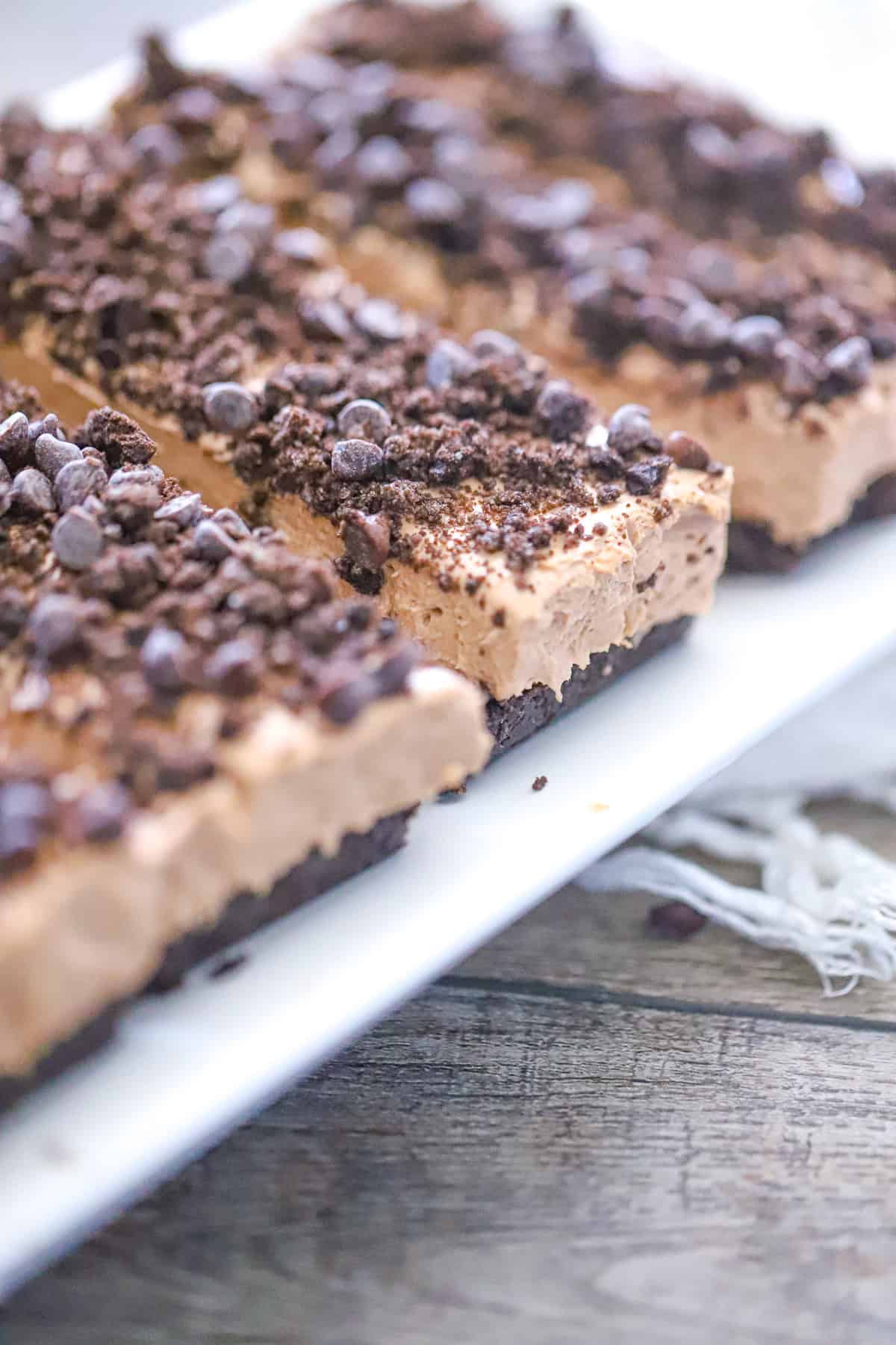 Mocha Espresso High‑Protein Cheesecake (No‑Bake)