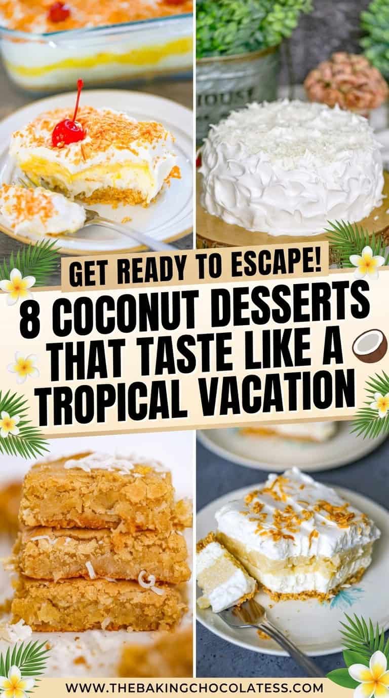 no bake coconut desserts tropical coconut desserts coconut treats for summer