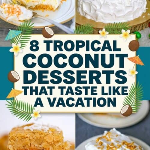 no bake coconut desserts tropical coconut desserts