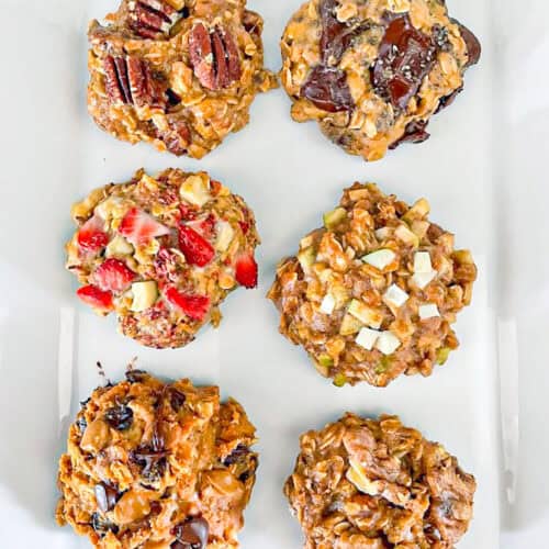 6‑Flavor Small‑Batch Banana Oat Cookies (Healthy Breakfast Cookies)