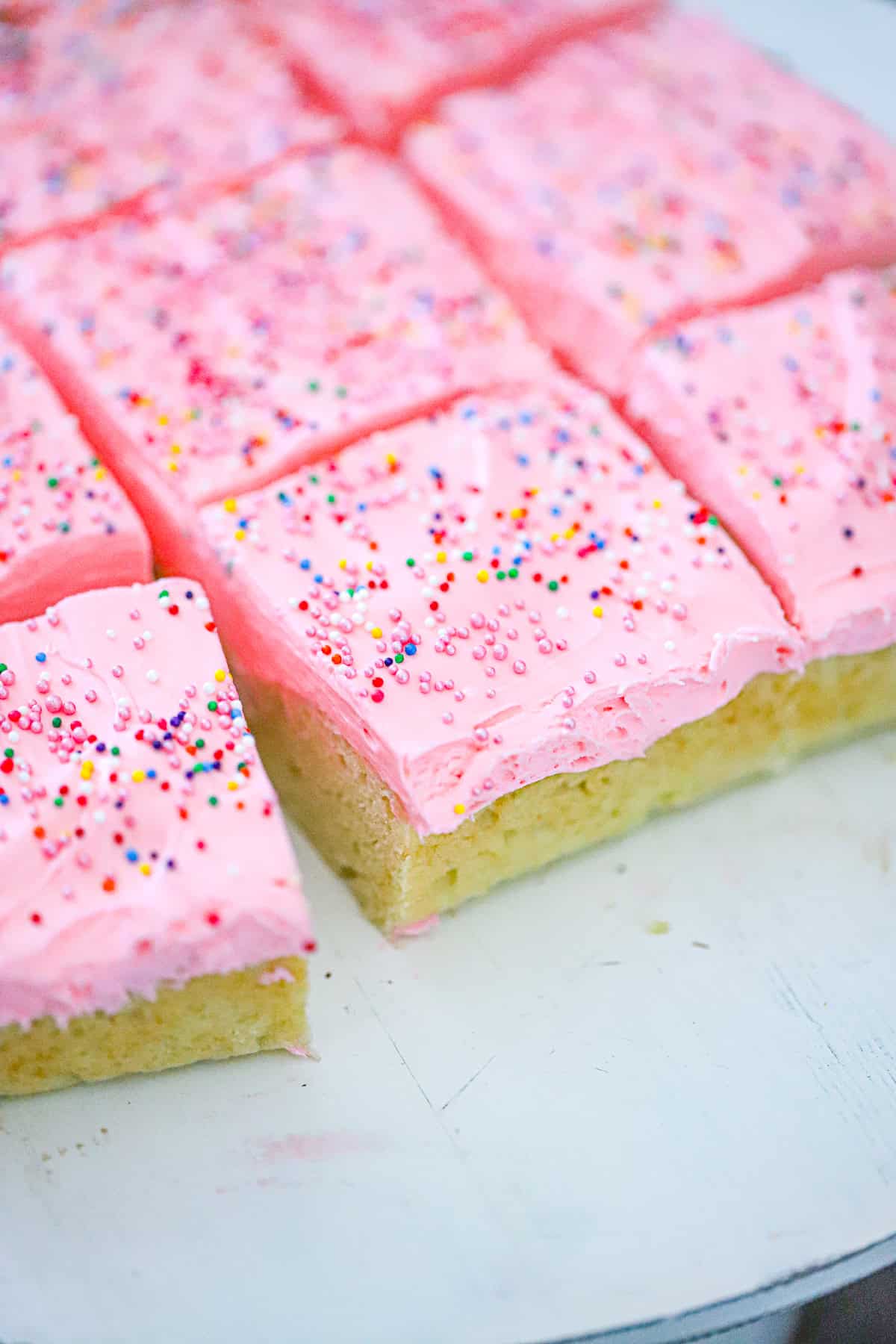 stack of Lofthouse cookie bars showing the thick soft center