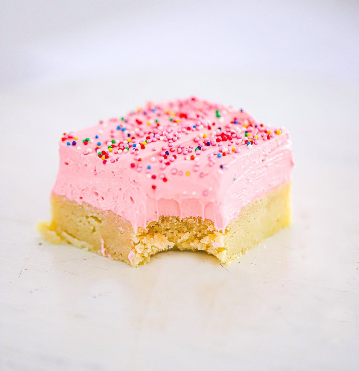 Soft Baked Sugar Cookie Bars