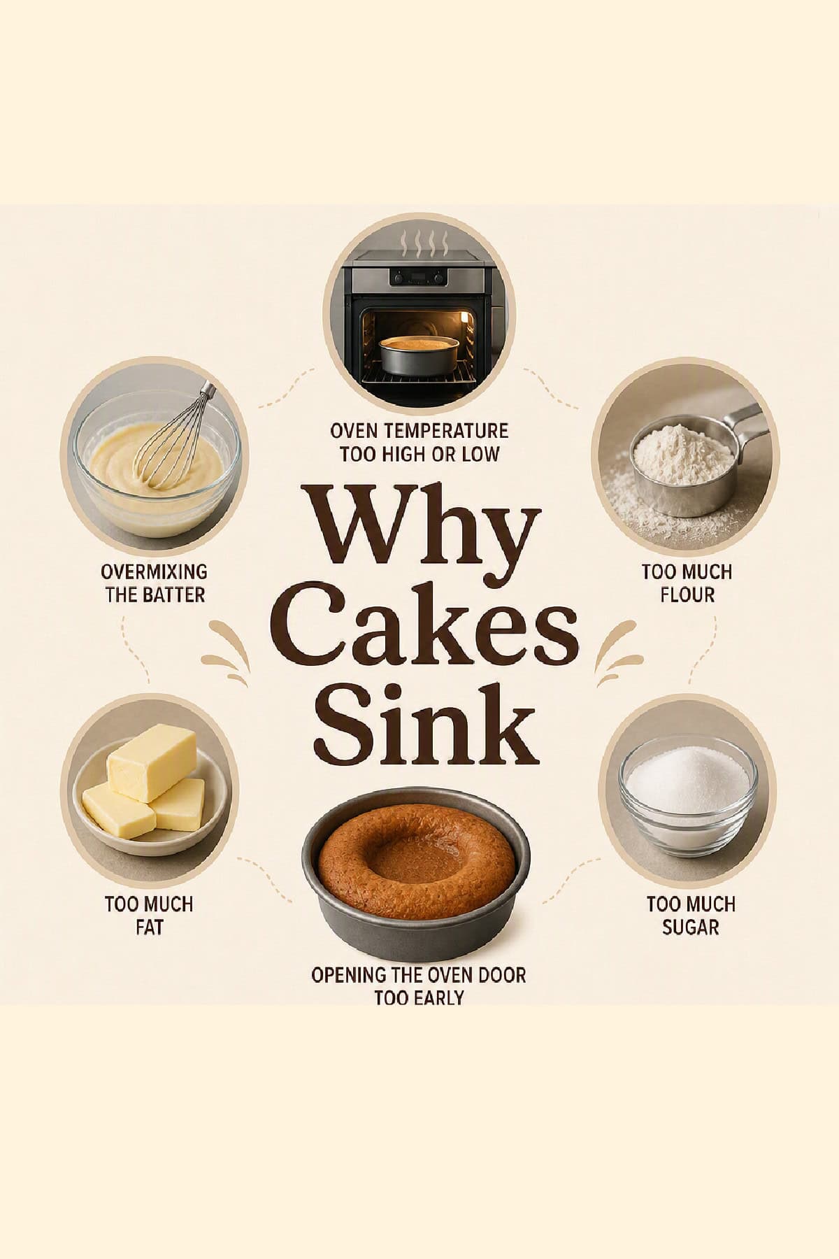 Why Cakes Sink: Causes and Fixes for Perfect Results