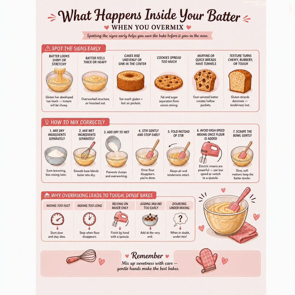 How to mix batter correctly