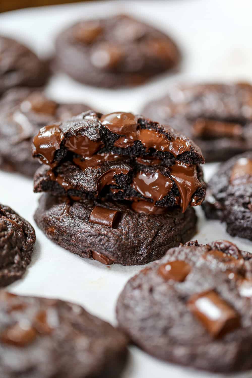 Ultimate Chocolate Cookies (Thick, Fudgy, Bakery-Style)