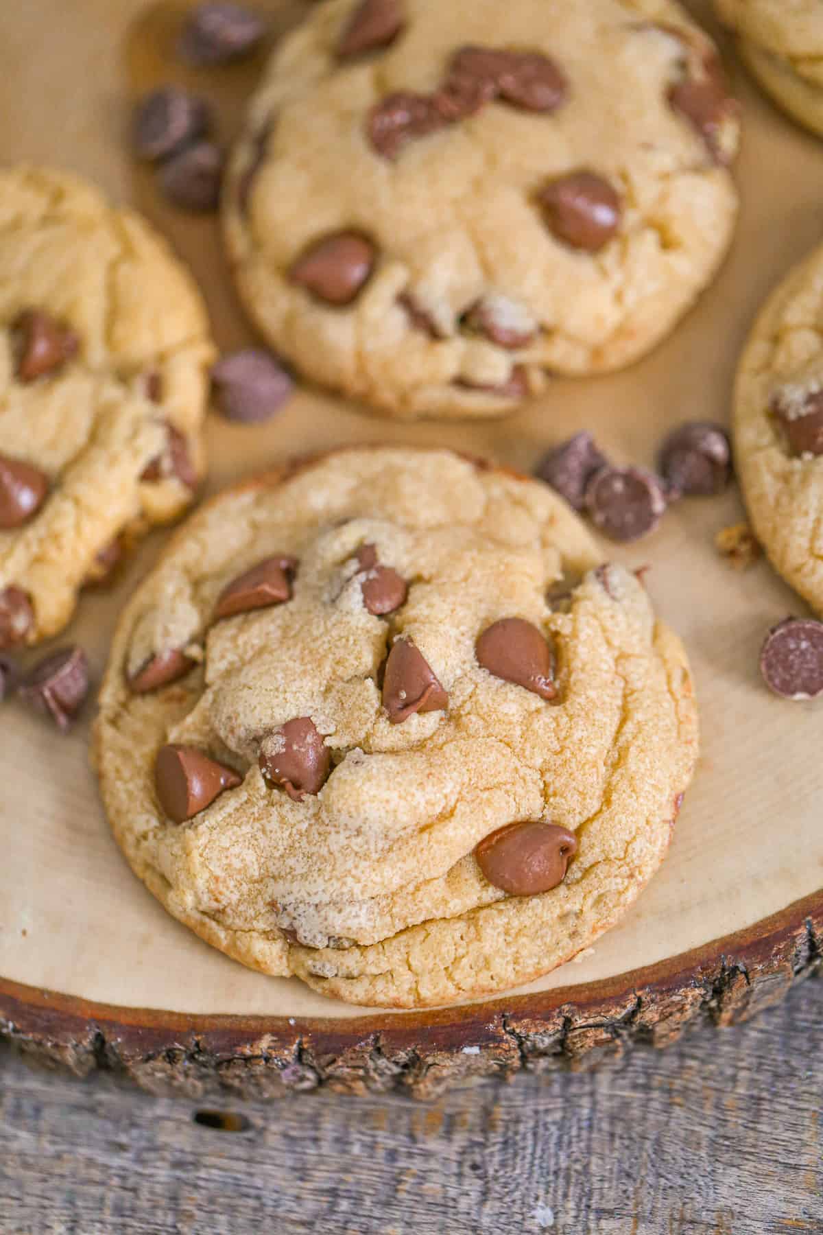 CopyCat Crumbl Chocolate Chip Cookies