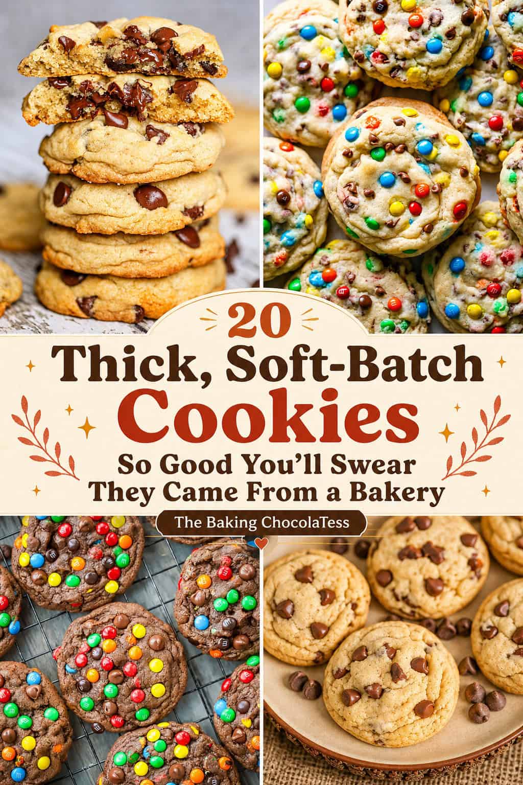 20 Thick, Soft-Batch Cookies So Good You'll Swear They Came From a Bakery