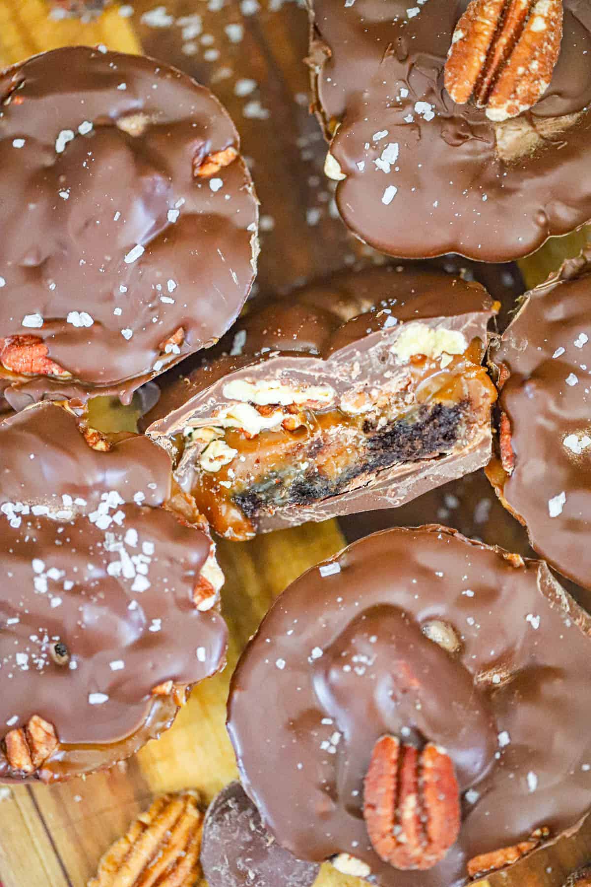 Turtle Caramel Brownie Cups (Small Batch)
